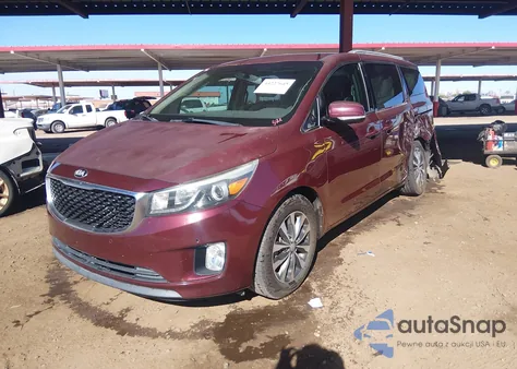 2018 Kia Sedona Sx из США, поврежденный, VIN KNDMC5C14J6389069